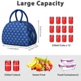 thumbnail image 4 of Reusable Mermaid Lnsulated Lunch Bag for Women & Men - Leakproof Water-Resistant Cooler Tote, Large Capacity for Work,Travel,Picnic,Beach & Office., 4 of 4