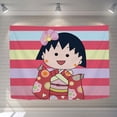 thumbnail image 1 of Tapiz decorativo para colgar en la pared Chibis Marukos chans Anime, 1 of 1