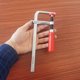 thumbnail image 1 of Abrazadera de barra Manual, abrazadera de riel de guía de tornillo rápido antideslizante para carpintería, mesa MFT Likrtyny Para estrenar, 1 of 5
