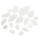 thumbnail image 1 of Oval Acrylic Decorative Mirror Wall Sticker Home Decor Frameless for Backgrounds, 1 of 4