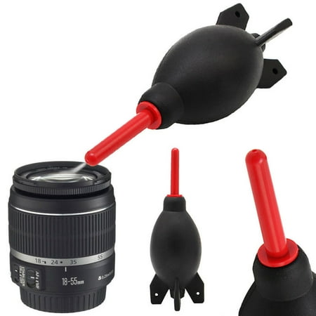 Image of Rocket Air Blower Lens Cleaner SLR Camera Cleaning Tool Color:Black red