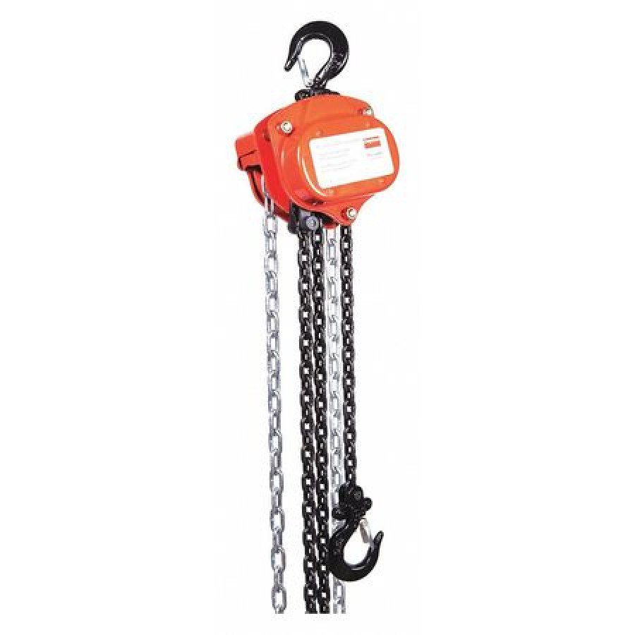 DAYTON 29XP26 Manual Chain Hoist,1000 lb.,Lift 20 ft. - Walmart.com
