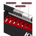 thumbnail image 3 of Telyswee Running Boards for 2019-2024 Dodge Ram 1500 Crew Cab(New Body Only), Bolt-on Side Steps Nerf Bar, 3 of 8