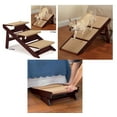 thumbnail image 2 of Ramps and Steps for Aging Dogs That Need Assistance - Pets with Limited Mobility (Deluxe Mahogany 2 Steps), 2 of 2