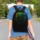 thumbnail image 4 of Disketp Night Rainbow Sparkles Mochila Escolar de 15 Pulgadas, Mochila Ligera para Estudiantes, Viajes y Trabajo, Cómoda y Resistente para el Uso Diario, 4 of 6