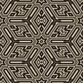 thumbnail image 1 of Ahgly Company Machine Washable Indoor Square Transitional Light French Beige Brown Area Rugs, 8' Square, 1 of 7