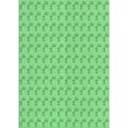 thumbnail image 1 of Ahgly Company Machine Washable Indoor Rectangle Transitional Green Area Rugs, 5' x 8', 1 of 7