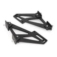thumbnail image 3 of Soportes de montaje de alerón, soportes de montaje de alerón trasero de aluminio CNC universales para automóvil, patas de alerón, estética elegante, 3 of 9