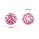 thumbnail image 3 of Arcilla con diamantes de imitación rosas Beads PH PandaHall de 10 mm, 100 unidades, 3 of 8