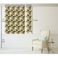 thumbnail image 5 of Ambesonne, Peony Pattern Peel & Stick Wallpaper for Home, Simple Floral Boho, 13"x72", Pale Khaki Olive Green, 5 of 5