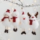 thumbnail image 2 of Colgante de alce de muñeco de nieve de Papá Noel, bonito colgante de peluche para niña, decoración para árbol de Navidad, regalo de Feliz Año Nuevo 2024 para niños, 2 of 5