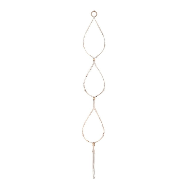 C Extra Long Rope Hat Storage Rack With Layered Clips Ideal For Mounting On Walls To Organize And Showcase Your Hat Collection