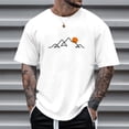 thumbnail image 3 of Mountain Graphic Tees for Men 2026 Summer Casual Short Sleeve Crewneck T Shirts Hiking Camping Shirt, 3 of 5