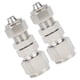 thumbnail image 3 of Conector de mamparo de ajuste de compresión de virola de 2 piezas, recto de 2 toques, acero inoxidable 304Ф12x8, 3 of 9