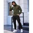 thumbnail image 4 of COOFANDY Men's Tracksuit 2 Piece Hooded Athletic Sweatsuits Casual Running Jogging Sport Suit Sets, 4 of 7