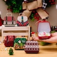 thumbnail image 3 of KOYPTL Christmas Candy Containers Mini Suitcase Holiday Cookie Totes Colorful Tinplate Box for Christmas Table Decorations Small Portable Food Containers for Festive Party Snacks Easy to Clean, 3 of 7