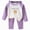 outfits001-Purple, variant on NOLDARES Fall Winter Toddler Baby Boy Clothes 2Pcs Checkered Crewneck Sweatshirt and Pants Sweatsuit Little Boy Clothing Size:18-24 M,Black