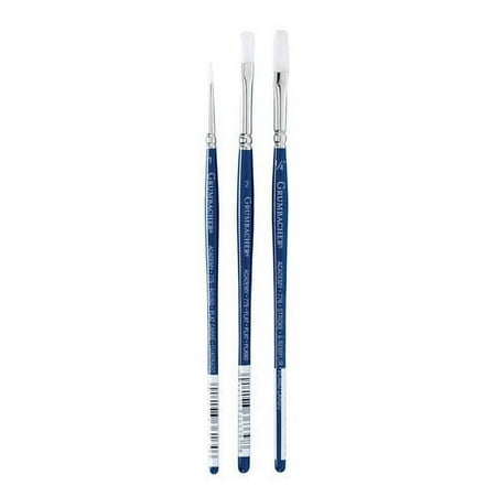 UPC: 0014173363435 | Grumbacher – Academy Watercolor Brush – Oval Wash – 1/4
