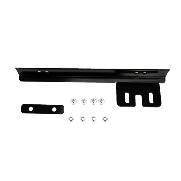 Universal Front Bumper Mounting Bracket Black