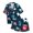 C, variant on HNMKIU Girls Sleepwear & Robes Kids Casual Christmas Printed Button Down Short Sleeve Pajama Set for Comfortable Sleep and Holiday