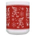 thumbnail image 3 of ThisWear Hairstylist Christmas Cup Best Elfin Hairstylist Ever Christmas 15oz Coffee Mug Cup Red, 3 of 4