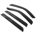 thumbnail image 1 of Window Visor Compatible With 2007-2011 Dodge Nitro, Slim Style Acrylic Smoke Tinted 4Pcs Sun Rain Shade Guard Wind Vent Air Deflector By Ikon Motorsports, 2008 2009 2010, 1 of 5