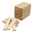 thumbnail image 2 of TISHITA Wood Stacking Building Blocks Early Education Toy Fine Motor Skill Enhances Hand 50pcs, 2 of 8