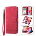 thumbnail image 4 of Funda Tipo Billetera para Samsung Galaxy A17 Carcasa Abatible con Porta Tarjetas, Bolsillo para Efectivo, Soporte Ajustable, Cierre Magnético y Correa de Muñeca Rojo, 4 of 6
