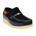 thumbnail image 4 of British Collection Power Plus Men Suede Slip-on Shoes with stunning gold B ornament, 4 of 5