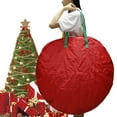 thumbnail image 2 of Sac de Rangement Transparent Couronne de Noël Sac de Rangement Décoration de Noël, 2 of 3