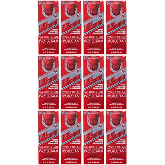 LUBEGAR*D Automatic Transmission Fluid ATF Synthetic Additive Red 60902 12 pack