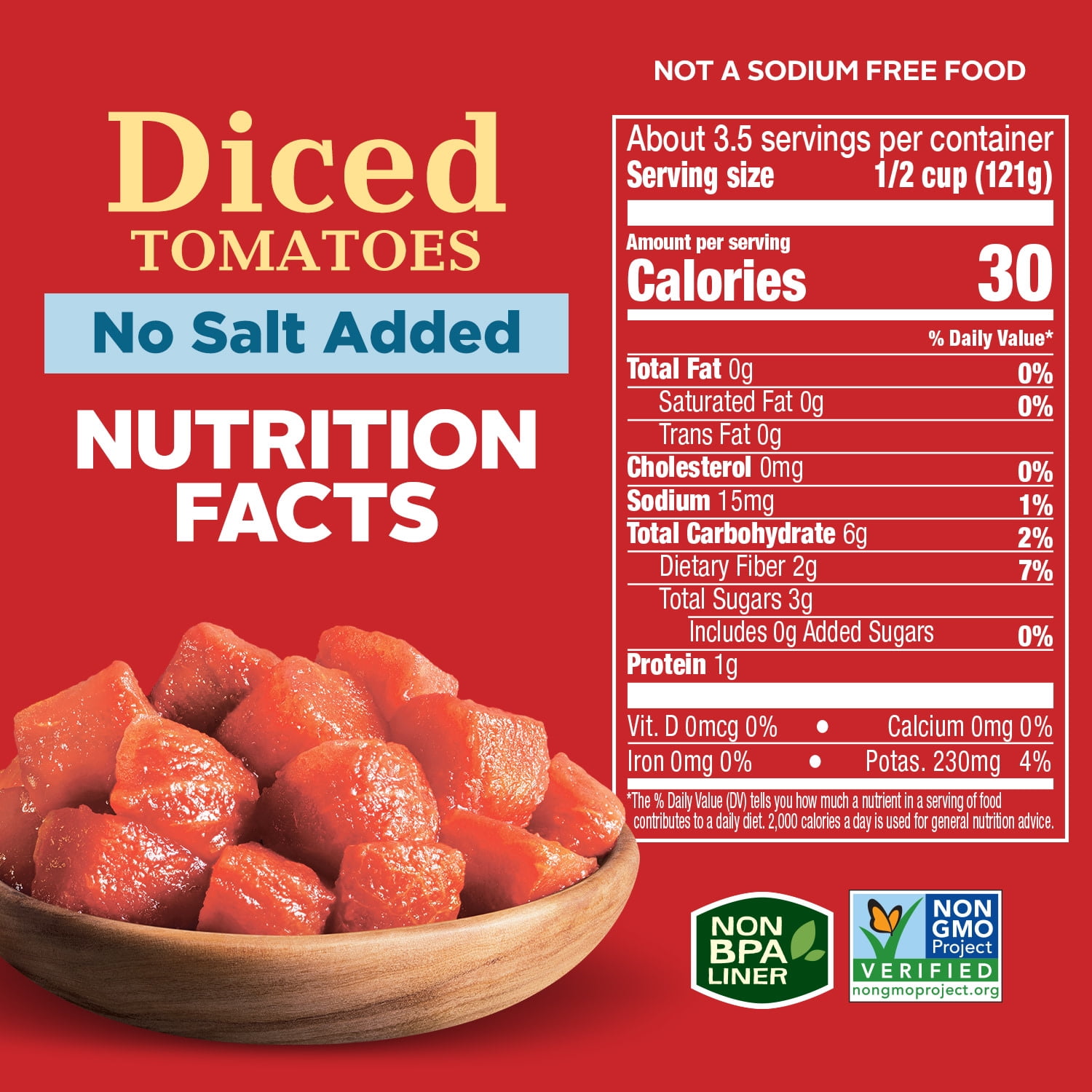 (12 pack) Hunt’s No Salt Added Diced Tomatoes, Perfect for Chili & Soups, 14.5 oz. Can