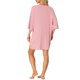 thumbnail image 3 of Conjunto de lounge de gran tamaño para mujeres INSPIRE CHIC, sudaderas de entrenamiento, camiseta con pantalones cortos de ciclista, conjuntos L rosa, 3 of 6