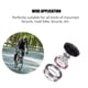 thumbnail image 5 of Eigraketly Auriculares de bicicleta de carretera Mtb, 42 mm 52 mm Cnc 1/8 -1 1/2, tubo cónico Rodamiento de contacto angular integrado 4252t Ciclismo, 5 of 6