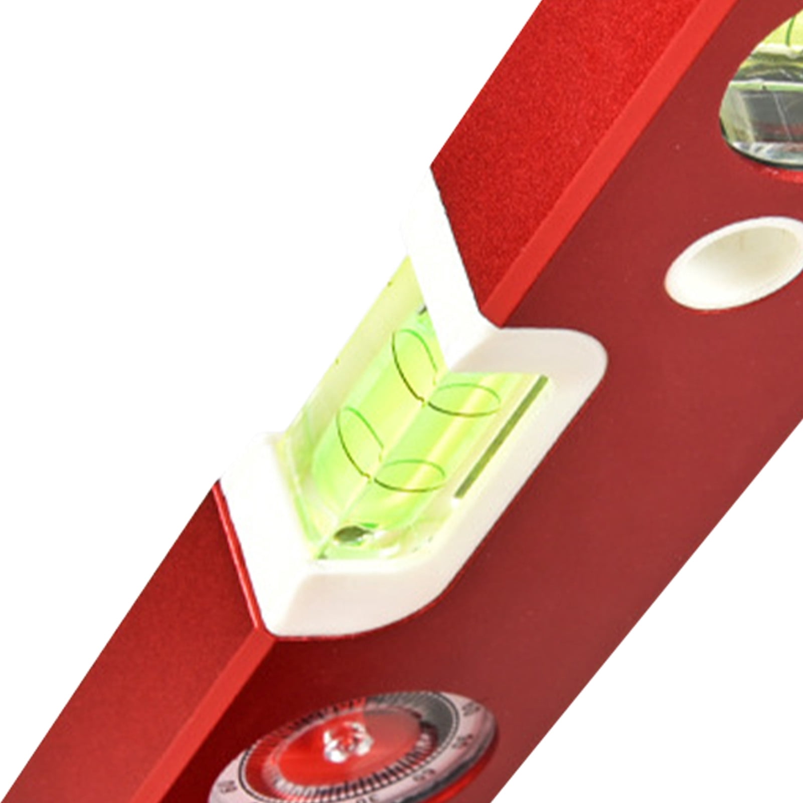 M Buder Foldable Laser Leveler 2 Line Red Beam Aluminum Alloy Magnetic Level Tool with Multifunctional Bubbles for Woodworking, 19.68 inches / 50.00 cm
