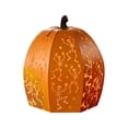 thumbnail image 2 of Halloween LED Pumpkin Lantern with Dancing Skeleton Cutouts Light Projecting Jack O Lantern Ornament For Indoor Outdoor Party Yard Decor, 2 of 7