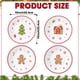 thumbnail image 2 of Juego de Platos para Cena de Navidad de Melamina con Diseño de Hombre de Jengibre 25 cm, 2 of 7