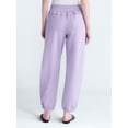 thumbnail image 4 of Scoop Women's and Women's Plus New Scubaknit Barrel Pants, Sizes XS-4X, 4 of 6