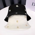 thumbnail image 4 of BENBOR Bucket Hat Flower Printed Foldable Solid Color Women Fisherman Hat for Outdoor, 4 of 8