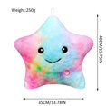 thumbnail image 2 of 14'' Star Pillow Glowing LED Night Light Up Plush Pillows Stuffed Animals Toy Birthday Christmas Holiday Valentines Gifts, 2 of 8
