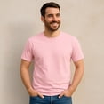 thumbnail image 3 of BELIME Set 4 Playeras Hombre Cuello Redondo Slim Fit Algodón Suave Manga Corta Casual Versátil, 3 of 5