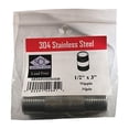 thumbnail image 1 of Conector para manguera Smith-Cooper Nipple, 1/2 x 7,6 cm, acero inoxidable, 1 of 2