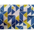 thumbnail image 4 of oneOone Cotton Cambric Fabric Parallelogram & Triangle Geometric Print Fabric By Yard 56 Inch Wide, 4 of 4