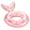 Champagne Pink, variant on MoKo Mermaid Pool Floaties for Kids & Adults, Inflatable Swimming Ring Summer Toy, Purple
