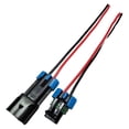 thumbnail image 1 of Conector de arnés macho-hembra de 2 pines, accesorios de reparación, piezas de fijación, kit de conector eléctrico para automóvil, profesional,, 1 of 8