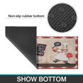 thumbnail image 4 of Coffee Vintage Chef Kitchen Pattern Kitchen Rug Set Of 2,Kitchen Rugs Mats with Dirty Resistance,washable,Non-Slip,kitchen Mats 17.7x24+17.7x48inch, 4 of 7
