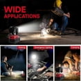thumbnail image 4 of LED flashlight for Milwaukee M18 18V 40W 6000LM, 4 of 4