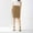 #6Khaki, variant on Byworldtasic Womens Skirts Women's High Waist Bodycon Pencil Skirt Stretchy Knee Length Midi Skirts for Busines Casual