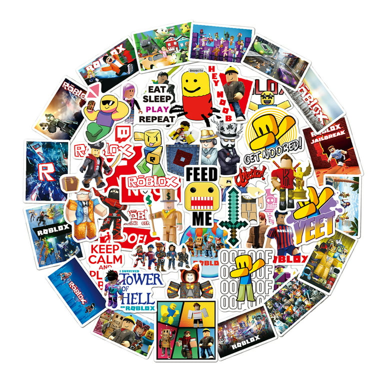 Roblox Sticker Pack[100pcs]Sticker Decals Best Gift for kids