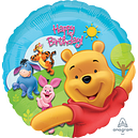 18C HX POOH & FRIENDS SUNNY BDAY